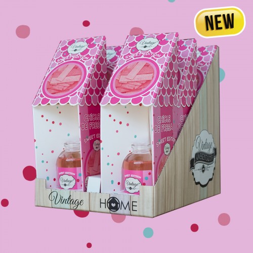 Pack c/ 6 Ambientadores Mikados 30ml Chiclete Morango