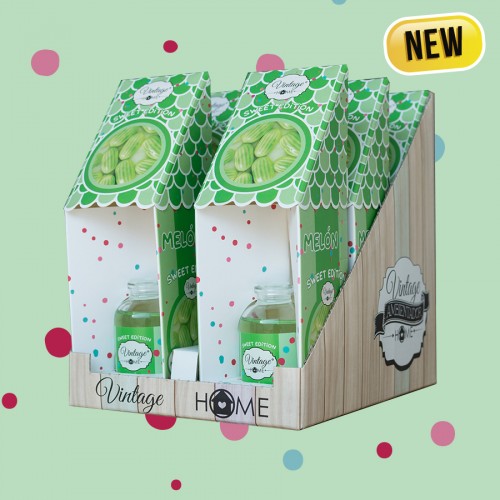Pack c/ 6 Ambientadores Mikados 30ml Melão