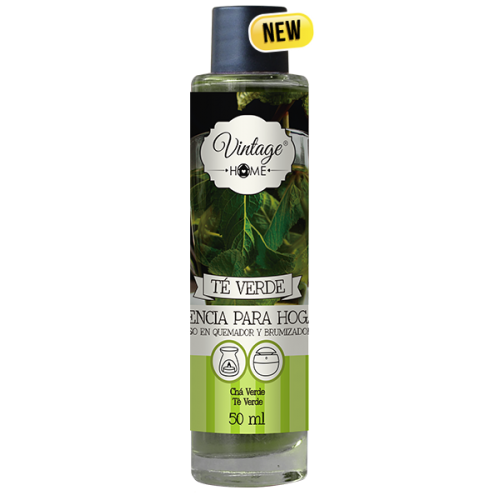 Essência p/ Casa Vintage 50ml- Chá Verde