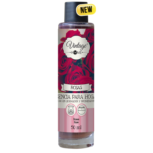 Essência p/ Casa Vintage 50ml- Rosas